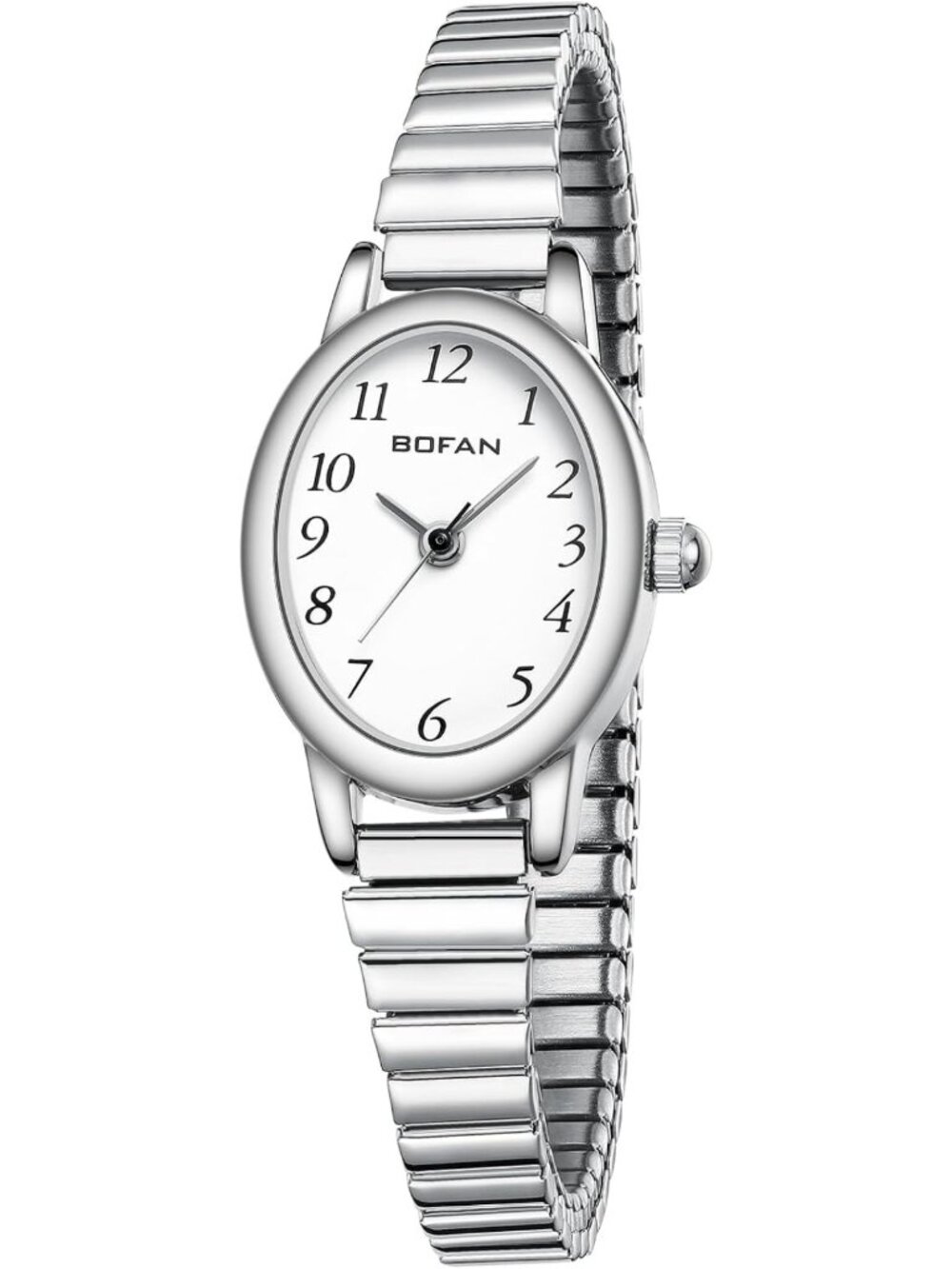 Stylish Gold Women's Quartz Watch - Easy Read, Waterproof, Stainless Steel Band